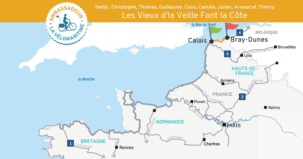 carte itinéraire vieux dl'a veille