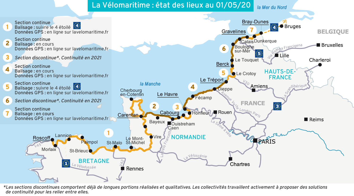 La Normandie A Velo Idees Week End Normandie Routard Com