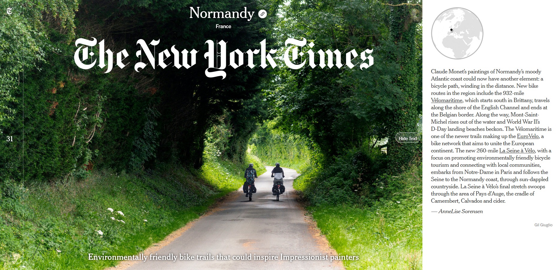 velomaritime new york times