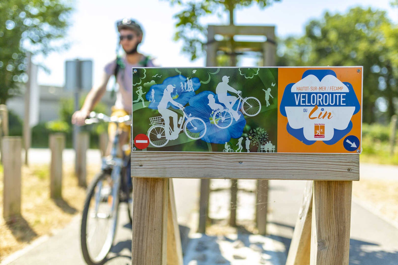 Véloroute du shop lin carte