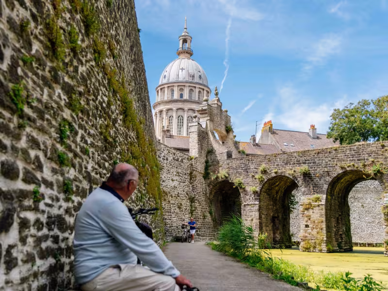 La basilique Notre Dame et la crypte à Boulogne-sur-Mer