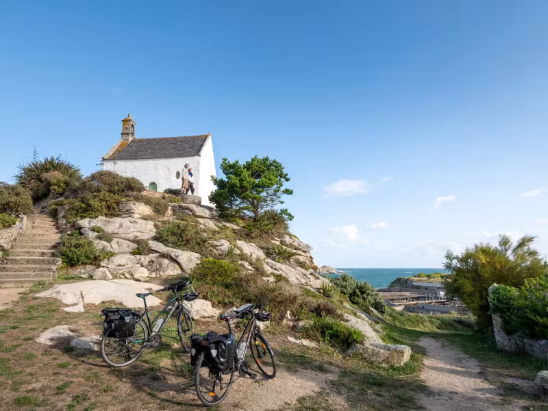 Roscoff et la Chapelle Sainte-Barbe ©E. Berthier