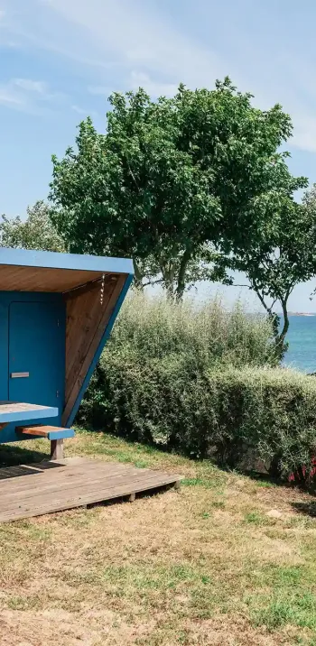 Caban'étape Ty Moutic au Camping Ar Kleguer à Saint-Pol-de-Léon
