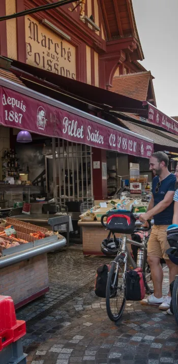 Marché aux poissons de Trouville-sur-Mer