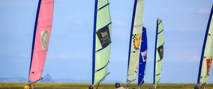 Char à voile à Cherrueix