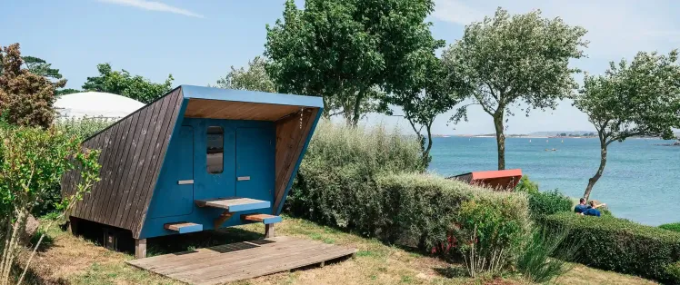 Caban'étape Ty Moutic au Camping Ar Kleguer à Saint-Pol-de-Léon