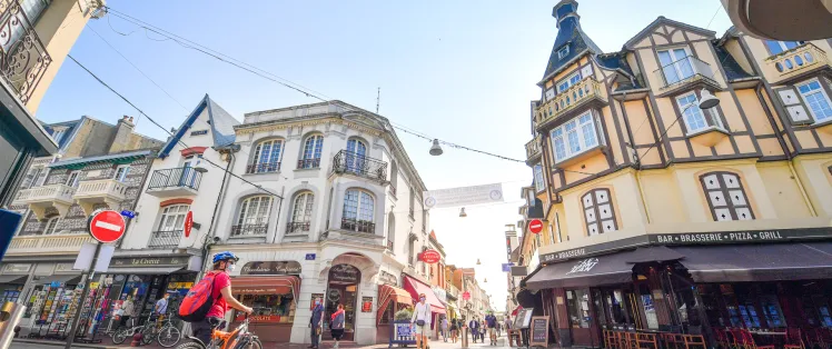 Le centre ville du Touquet