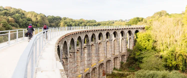 Réhabilitation d'un viaduc à côté de Saint-Brieuc