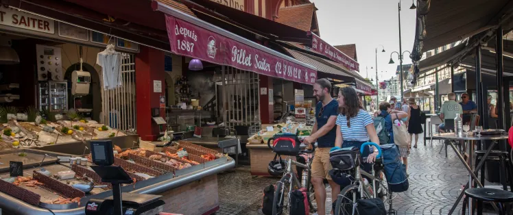 Marché aux poissons de Trouville-sur-Mer
