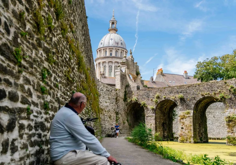 La basilique Notre Dame et la crypte à Boulogne-sur-Mer