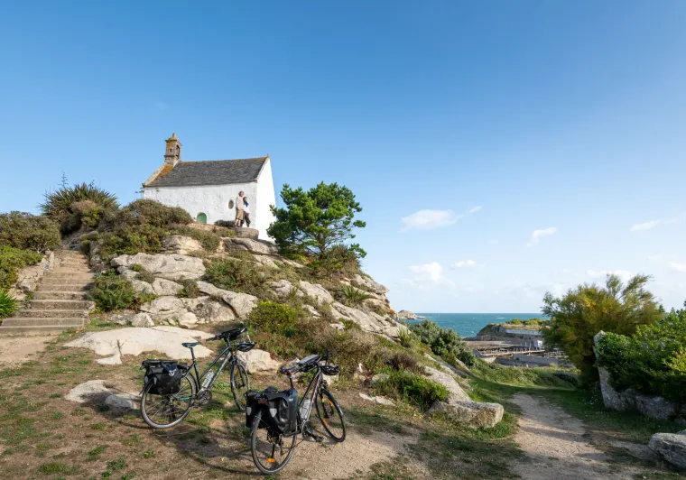 Roscoff et la Chapelle Sainte-Barbe ©E. Berthier