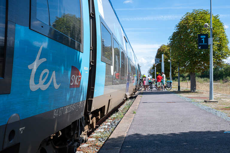 Vélo dans clearance le train sncf