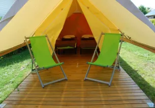 Tente Trek au Camping Les Hauts de Port-Blanc - Penvénan