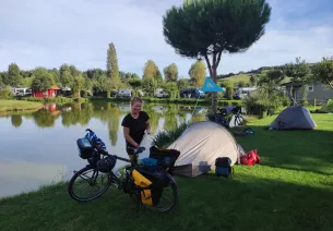 Camping sur La Vélomaritime
