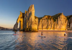 falaises etretat paddle