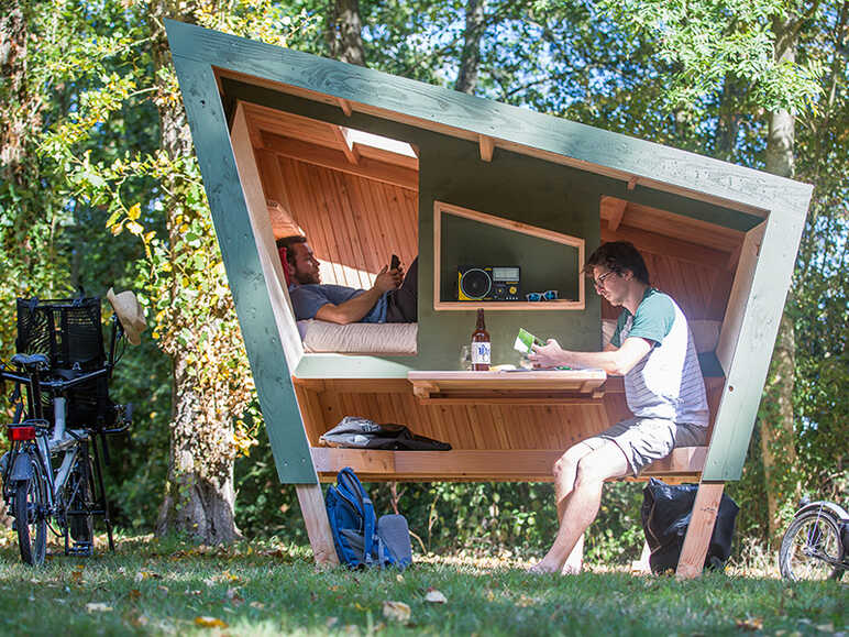 Cabanétape au Camping le Minihy à Pléneuf-Val-André